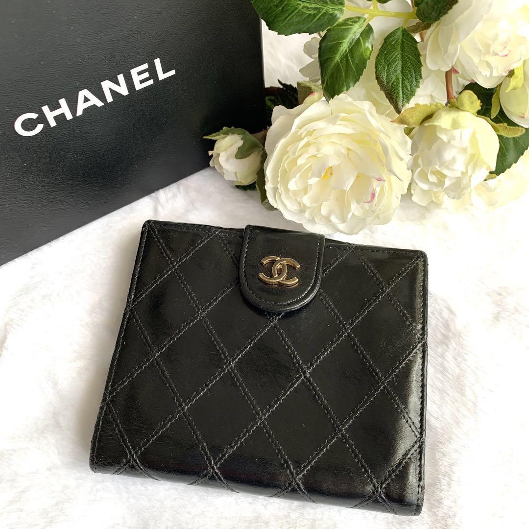 CHANEL ヴィンテージ　財布　ペコクラブ CHANEL ヴィンテージ財布ペコクラブ
