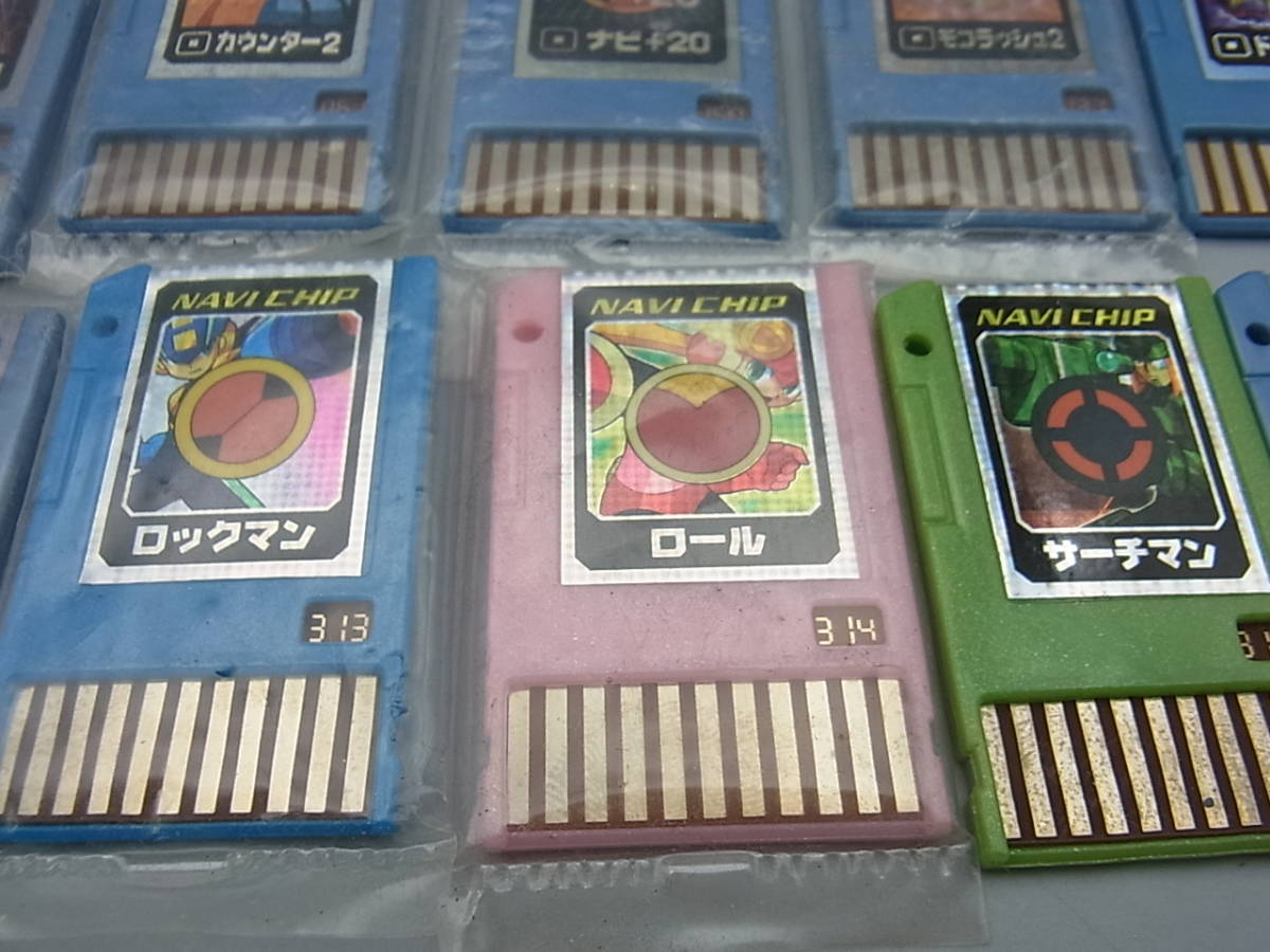 GBAハード　ロックマンエグゼ ビースト ナビチップ (ブルース) Yahoo!オークション - 1円～ ロックマンエグゼ ナビチップ