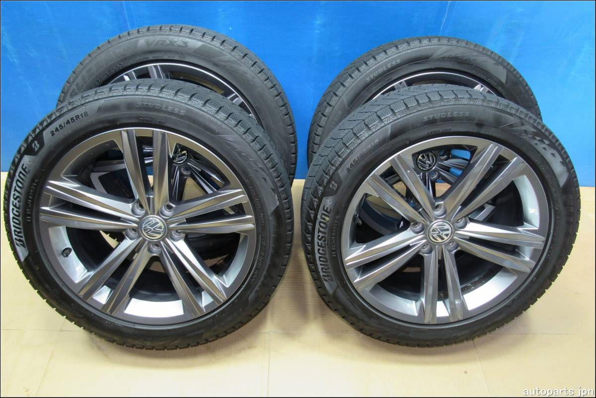 輸入車用 VW（アルテオン） スタッドレスタイヤ ホイール4本