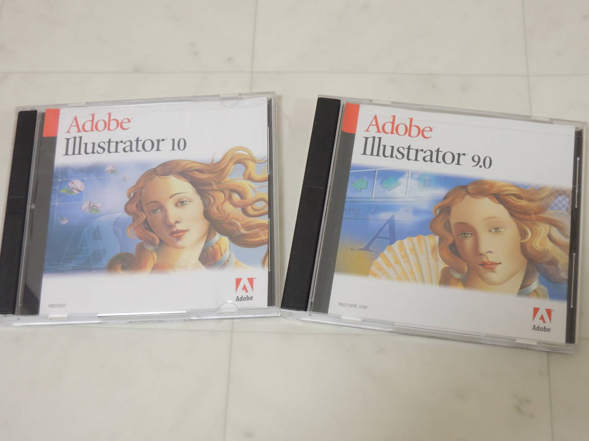 やや傷や汚れあり】A-04818○Adobe Illustrator 10.0 Windows 日本語版