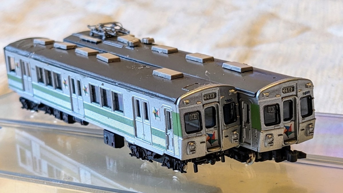 全体的に状態が悪い】GREENMAX(グリーンマックス)製 東急7200系