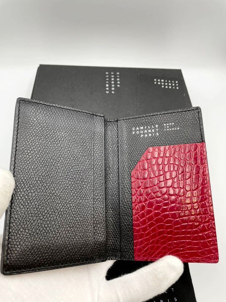 カミーユフォルネ リザード 名刺入れ カードケース 未使用 楽天市場】カミーユフォルネ カードケース リザード パスケース