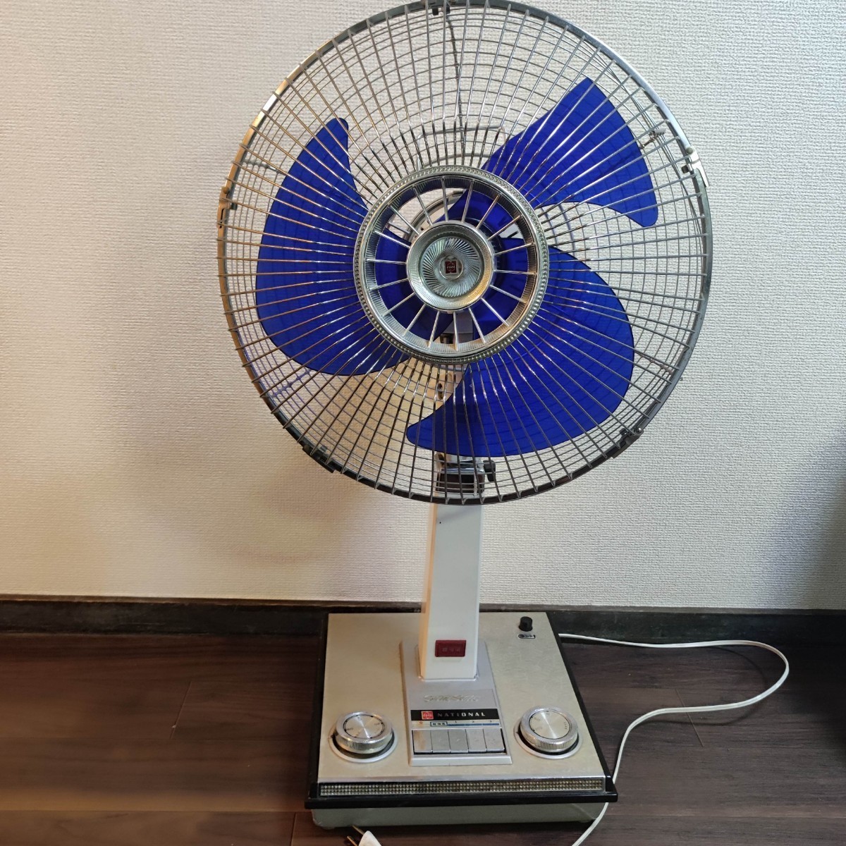 【やや傷や汚れあり】★動作品 F35-MA National 扇風機 レトロ扇風機 昭和レトロ ナショナル アンティーク コレクションの落札 ...