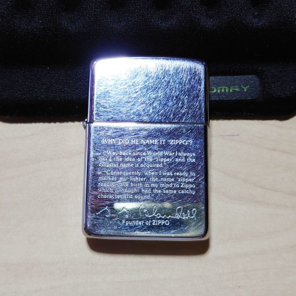 【傷や汚れあり】ZIPPO/ジッポー 1986年製？ ビンテージZippo WHY DID HE NAME IT ZIPPO?の落札情報詳細