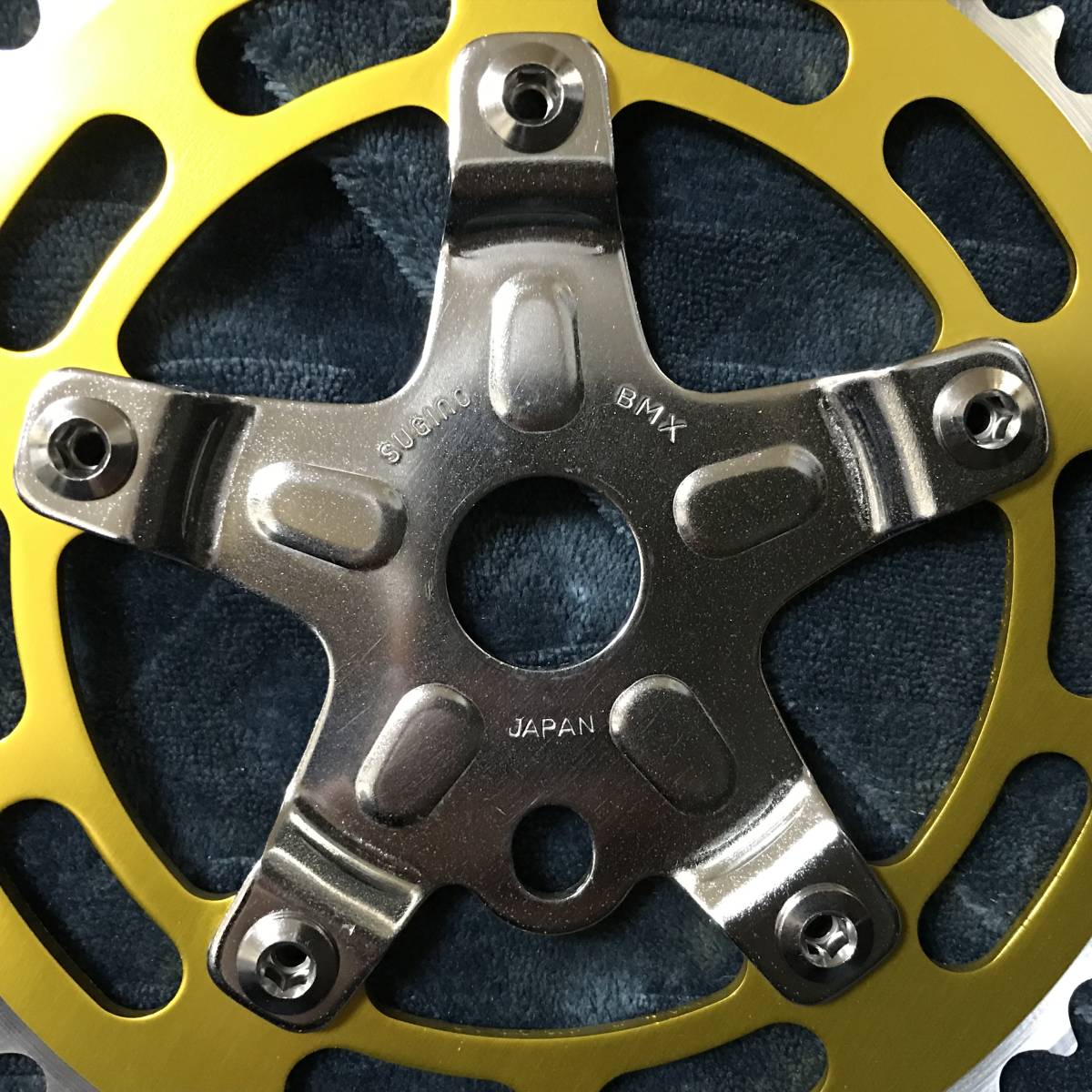 SUGINO スパイダー チェーンリング44t old Bmx（SUGINO