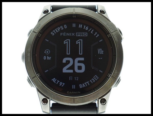 中古 Garmin fenix7 美品 Garmin ガーミン Fenix 7 Sapphire Dual