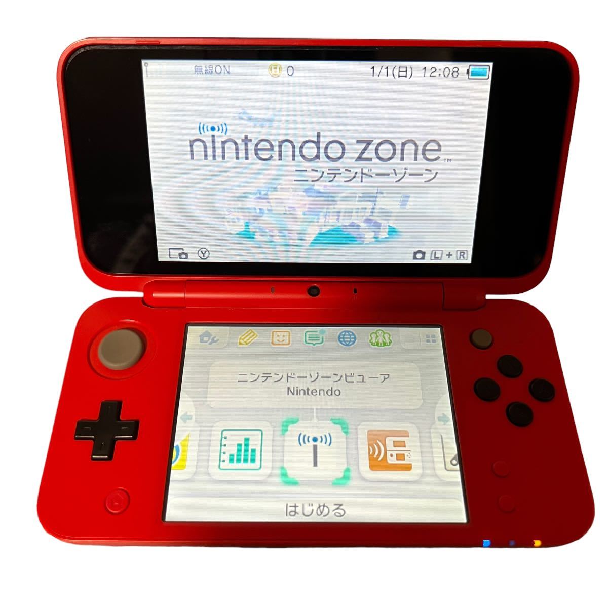 任天堂３ＤＳ 充電器　ポケットモンスター　ウルトラサン　アルファサファイア NINTENDO 3DSLLレッド本体 充電器 ポケモンサン アルファ