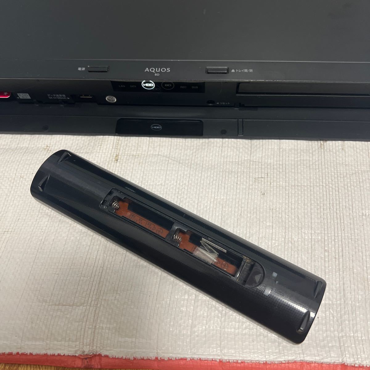 傷や汚れあり】AQUOSブルーレイレコーダー [BD-NW1000] シャープ(SHARP