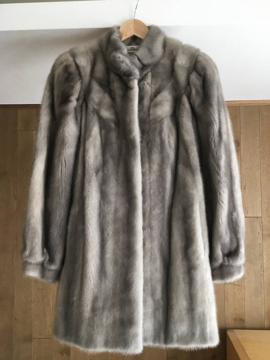 1円 エンバ シルバーフォックス レディース ハーフ 毛皮ファーコート Size 11 BZ816 2025年最新Yahoo!オークション -シルバーフォックス 毛皮 コートの