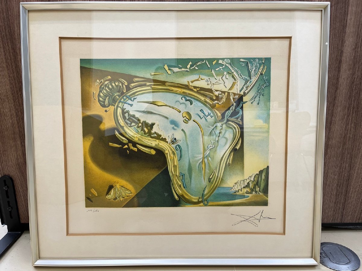 サルバドール・ダリ　リトグラフ『王国)』1980年作品　ダリ直筆サイン サルバドール・ダリ リトグラフ『王国)』1980年作品 ダリ直筆
