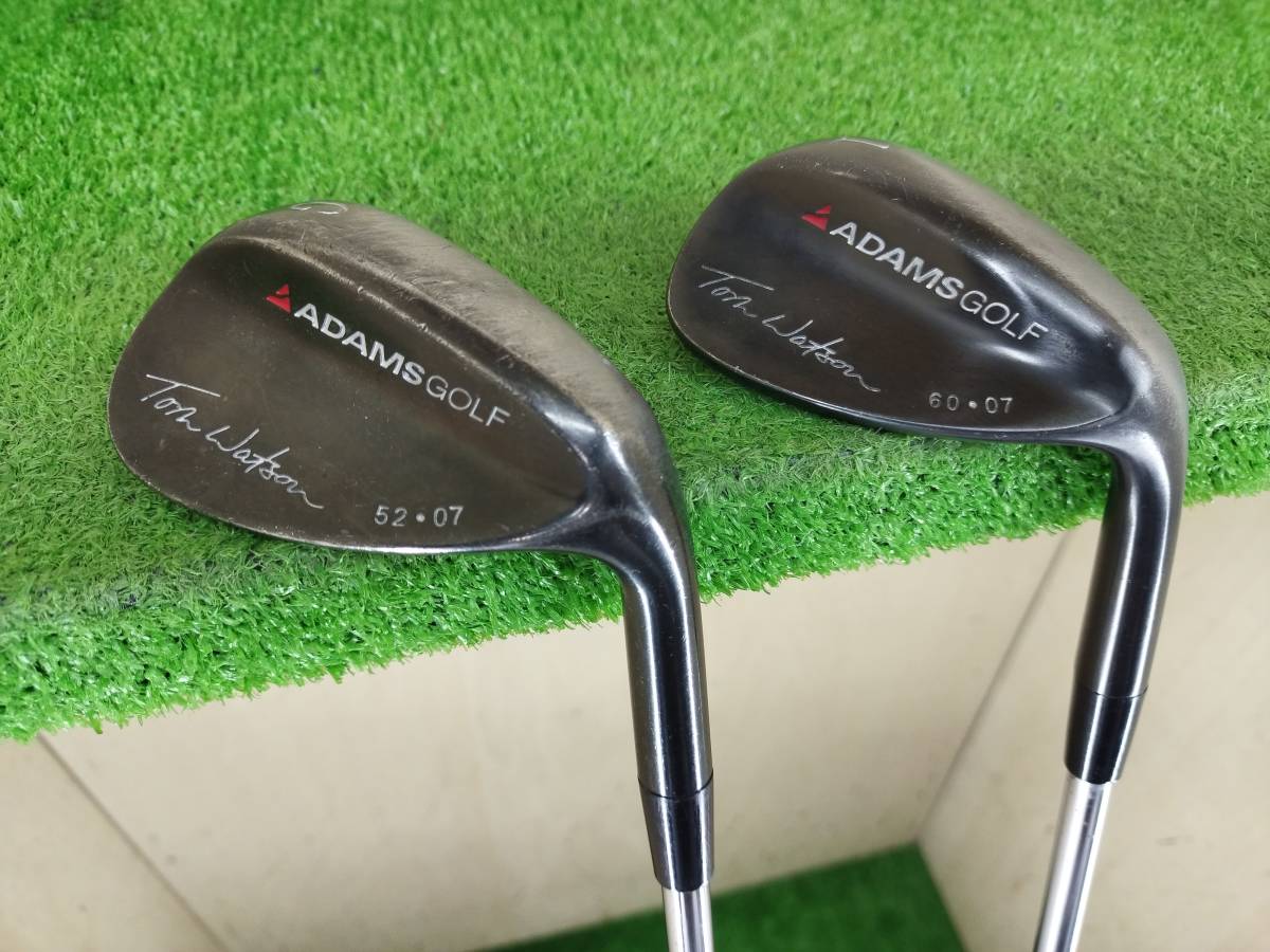 【傷や汚れあり】ADAMS GOLF Tom Watson アダムスゴルフ トムワトソン 52度/60度 PERFORMANCE Lite