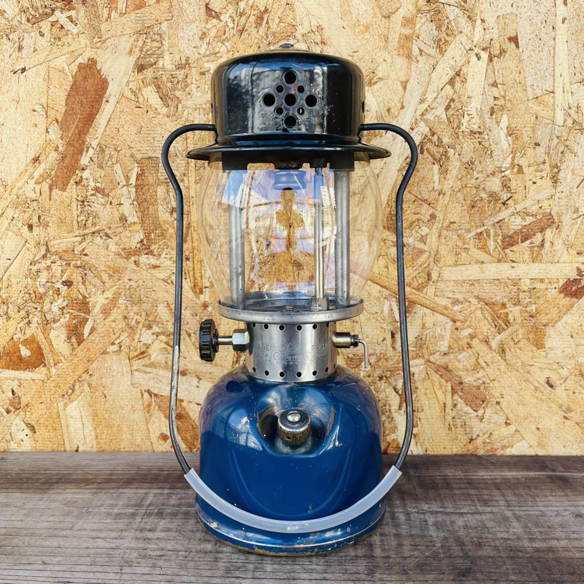 コールマン ガソリンランタン 242C （ベンチ超美品！】Coleman