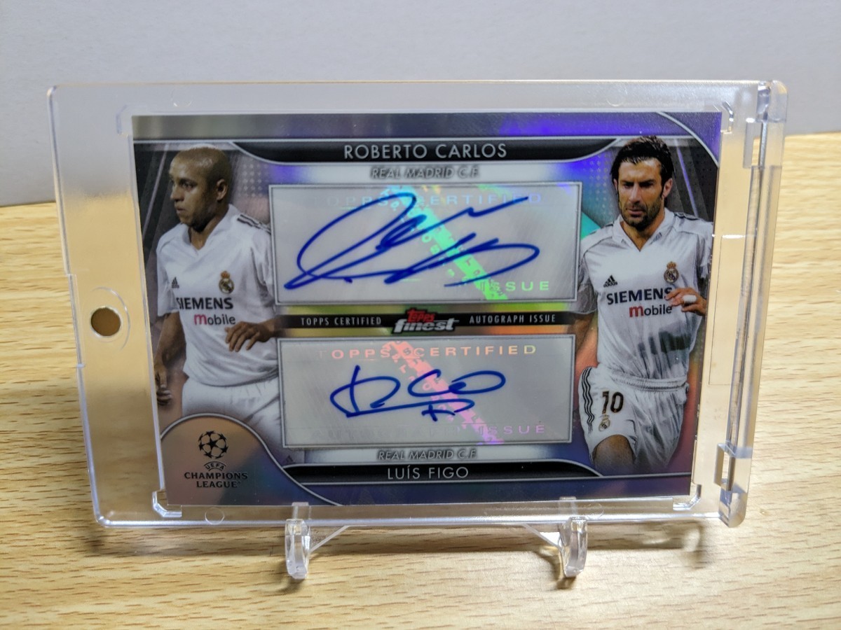 25枚限定 ロベルト・カルロス 2022-23 Topps 直筆サインカード