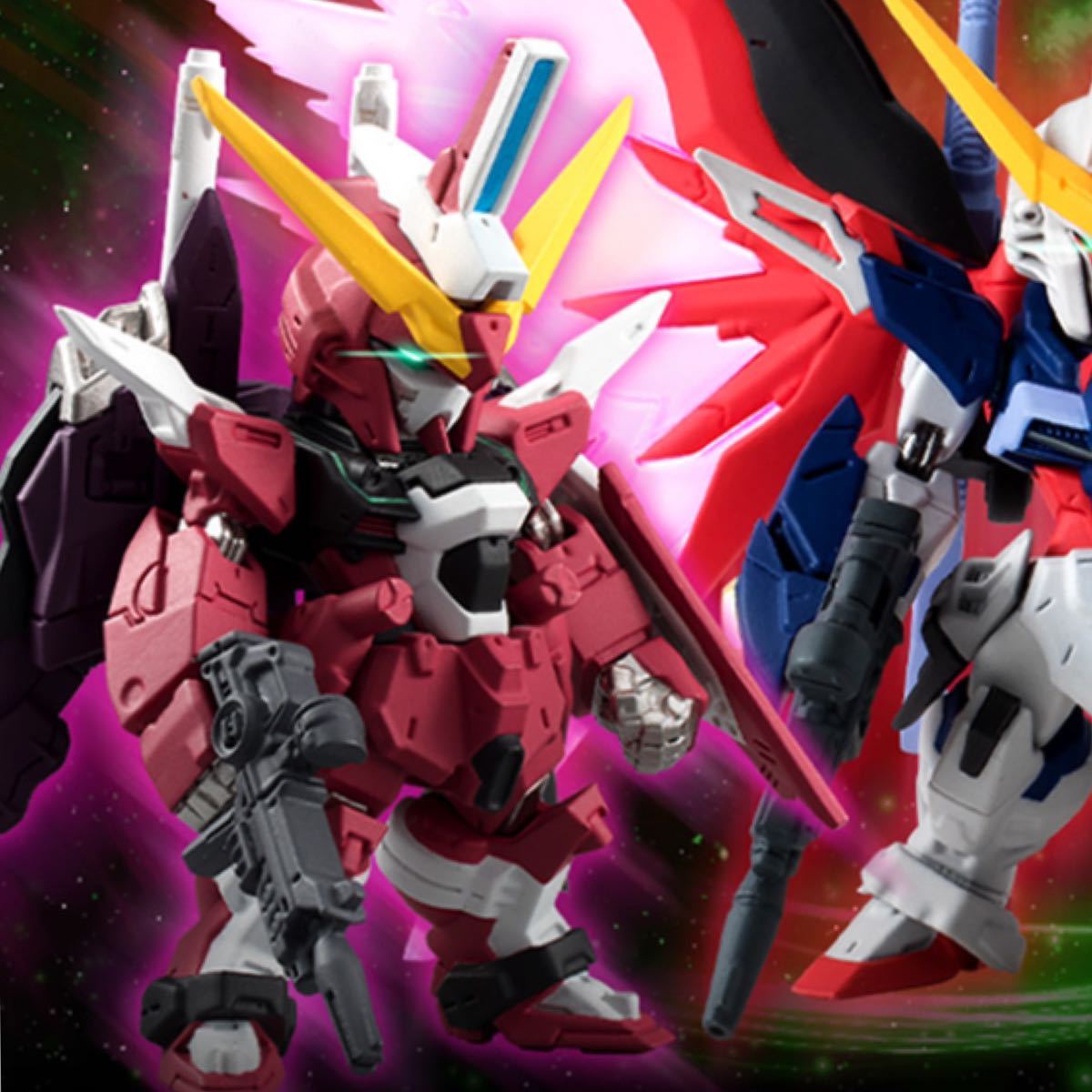 【未使用に近い】FW GUNDAM CONVERGE 機動戦士ガンダムSEED DESTINY インフィニット ジャスティスガンダム 食玩