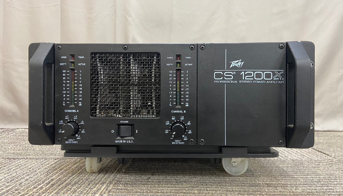 【PEAVEY】CS-1200 ステレオパワーアンプ Peavey CS-1200 Stereo Power Amplifier | Reverb
