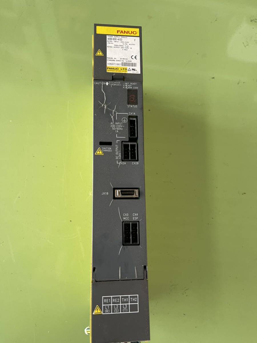 【やや傷や汚れあり】FANUC ファナック A06B6081H103 パワーサプライモジュール サーボアンプの落札情報詳細 ヤフオク