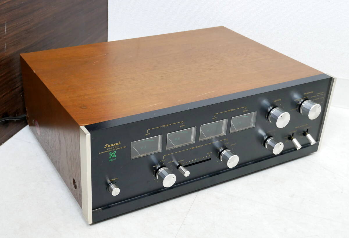 SANSUI サンスイ QS-1 SOLID STATE QUADPHONIC SYNTHESIZER 音響