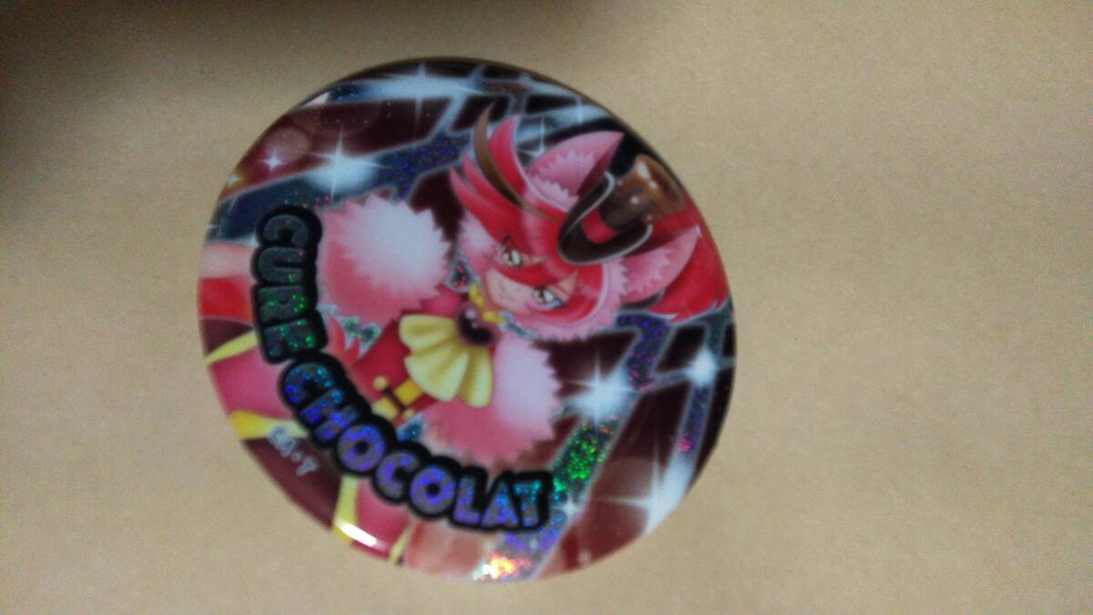 ☆キュアマカロン＆キュアショコラ：缶バッジ☆キラキラ☆プリキュア