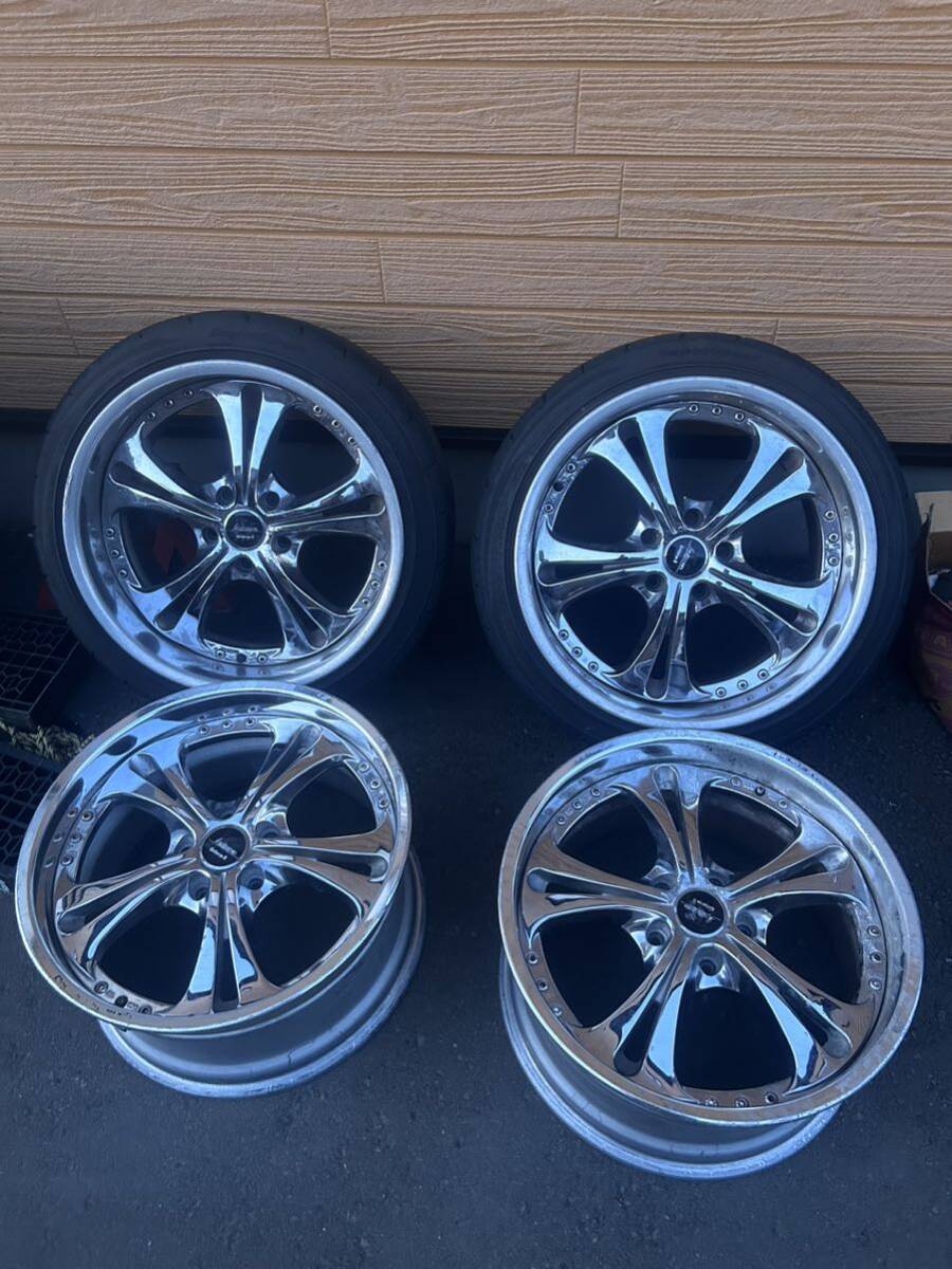 リム有り！ドリケツ！WORK18インチセット