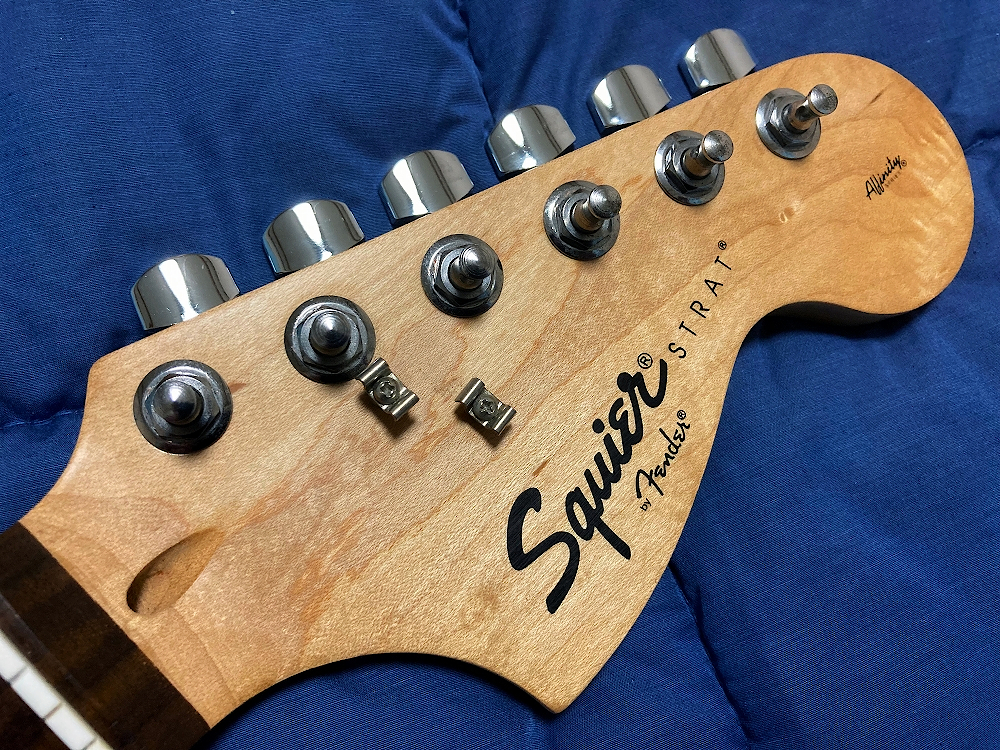 Squier silver series Oシリアル GOTOH ペグ