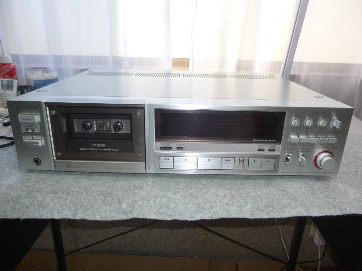 ◇SONY ソニー ダブルカセットデッキ TC-WR730 ！動作品！ 美品の落札