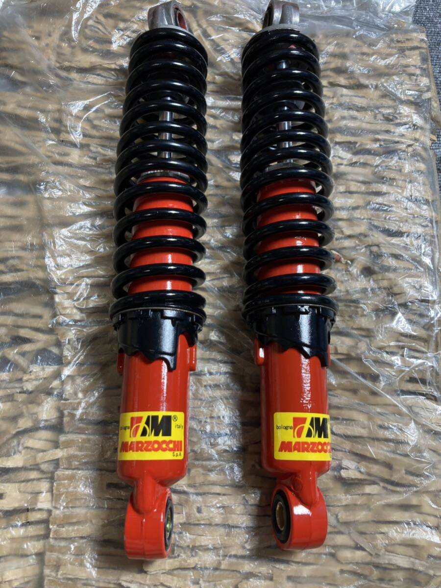 マルゾッキ当時物タンクレス　ショック　サス350ミリz2 z1 gs マッハ マルゾッキ当時物タンクレスショックサス350ミリz2 z1 gs マッハ
