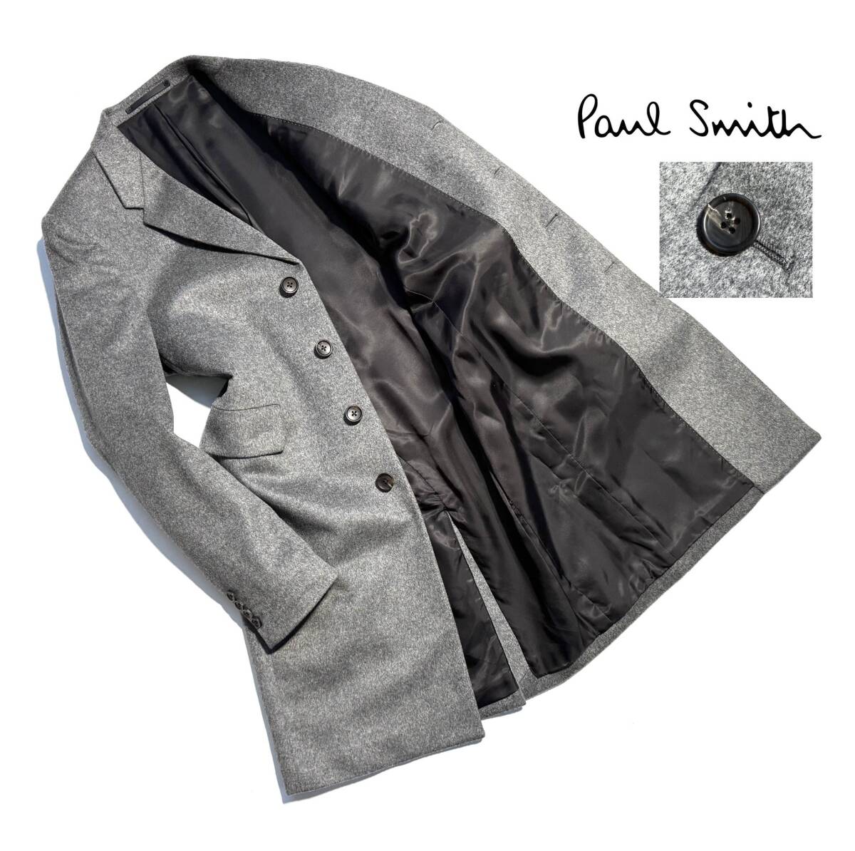 Paul Smith カシミヤ100%コート M 00021373-01.jpg