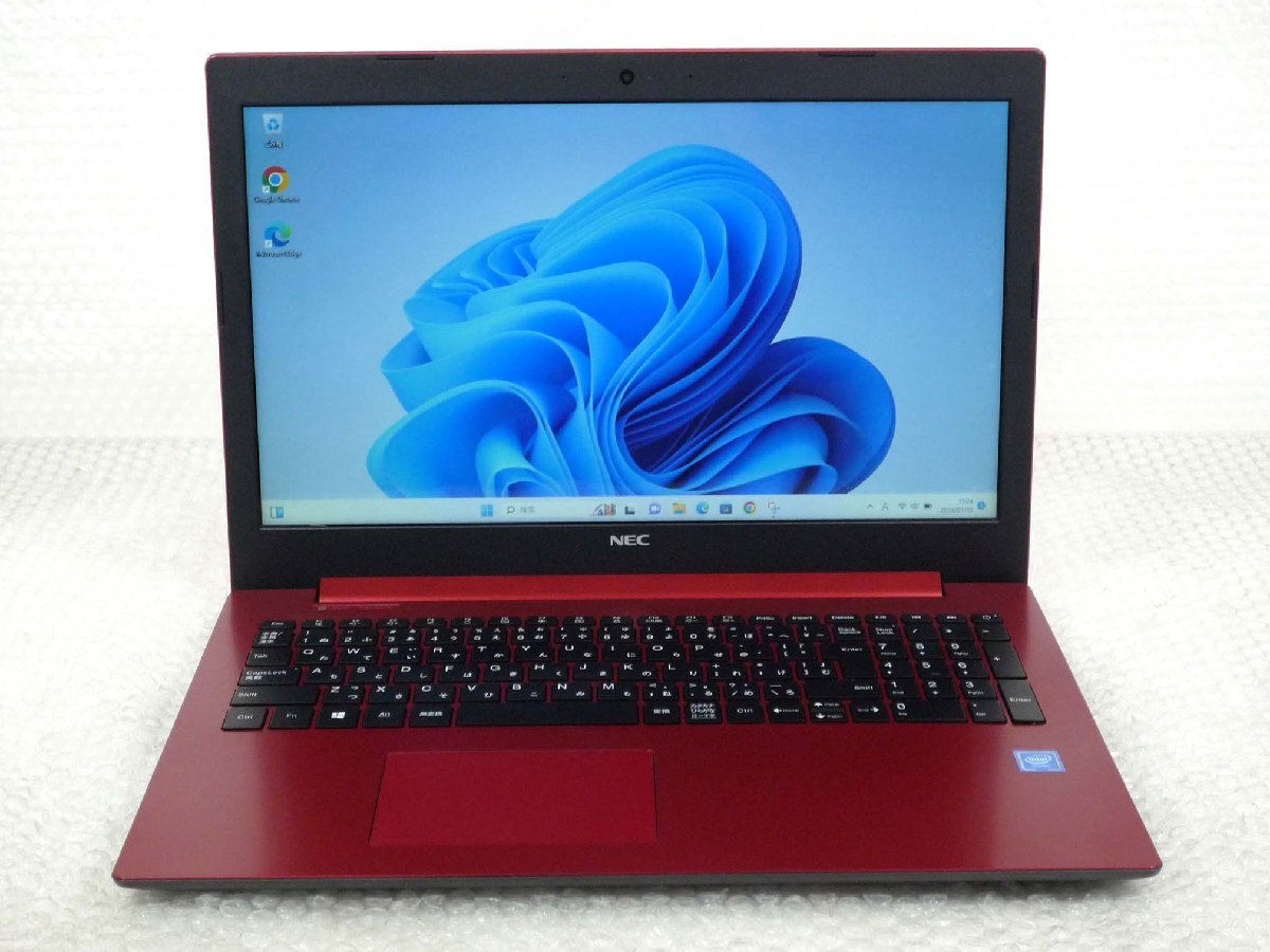 ワ10 NEC LAVIE NS150/K PC-NS150KAR celeron N4000 メモリ4GB NEC