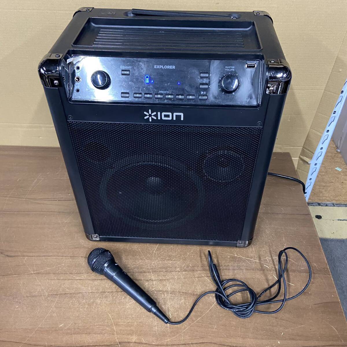 ION ポータブル PAスピーカー EXPLORER IPA76S【完動品】 【公式通販】