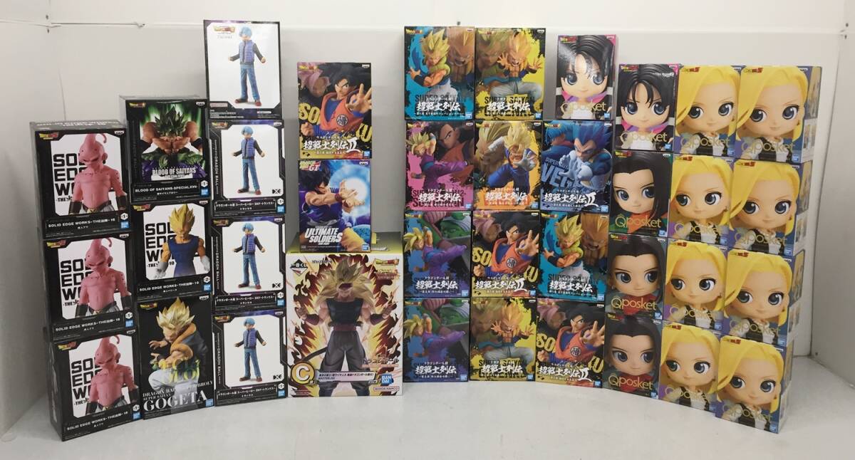 ドラゴンボール フィギュア まとめ まとめ売り 孫悟空　被りなし ドラゴンボールZ 超造集 孫悟空 フィギュア 箱なし プライズ