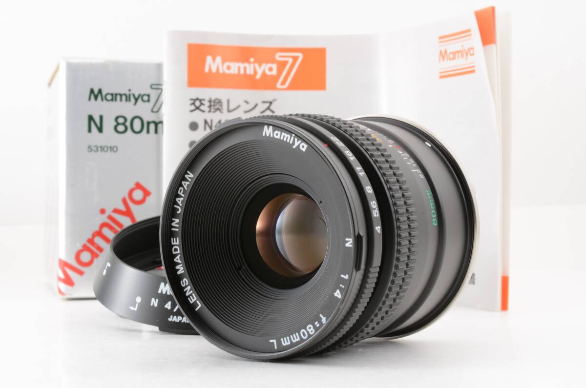 Mamiya マミヤ 7 80mm F4 フード付き Mamiya マミヤ 7 80mm F4 フード付き