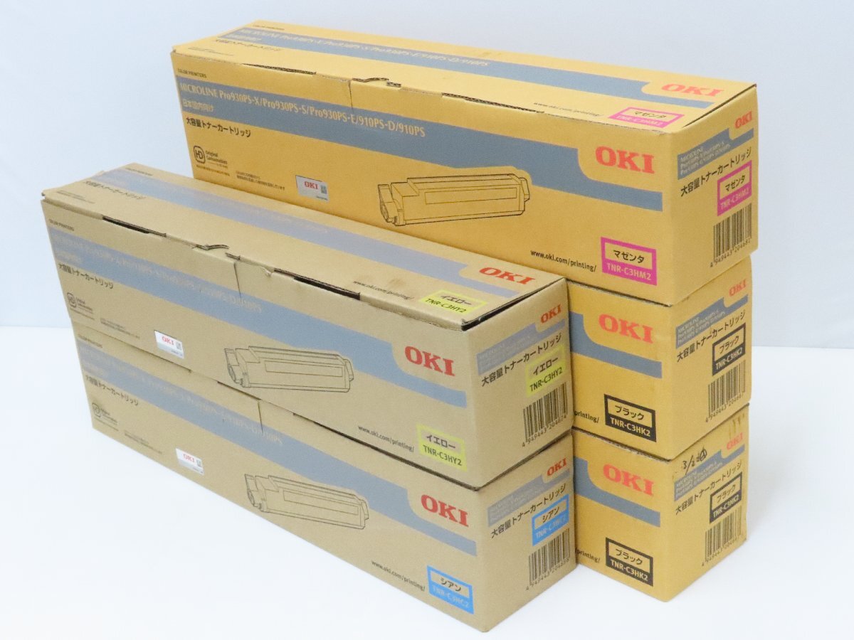 OKI （純正トナーカートリッジ）4色セット 新品未使用 OKI(沖電気)の