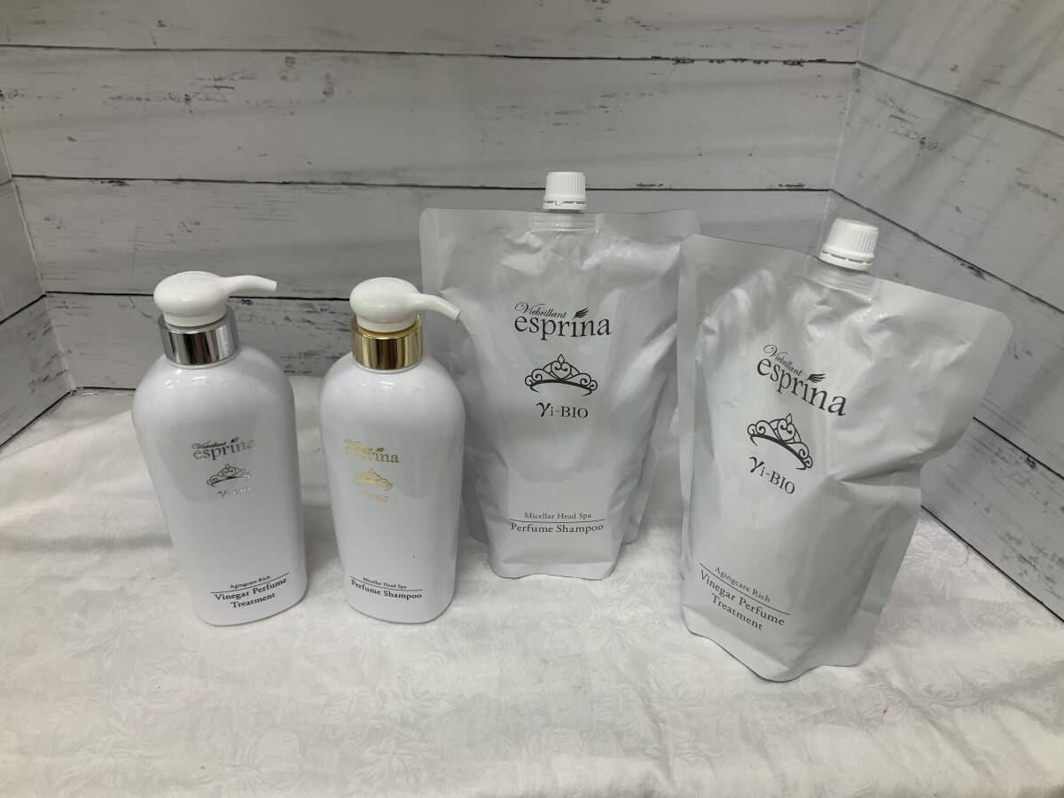 エスプリーナvi-BIOシャンプー&トリートメントレフィル+P付BSセット