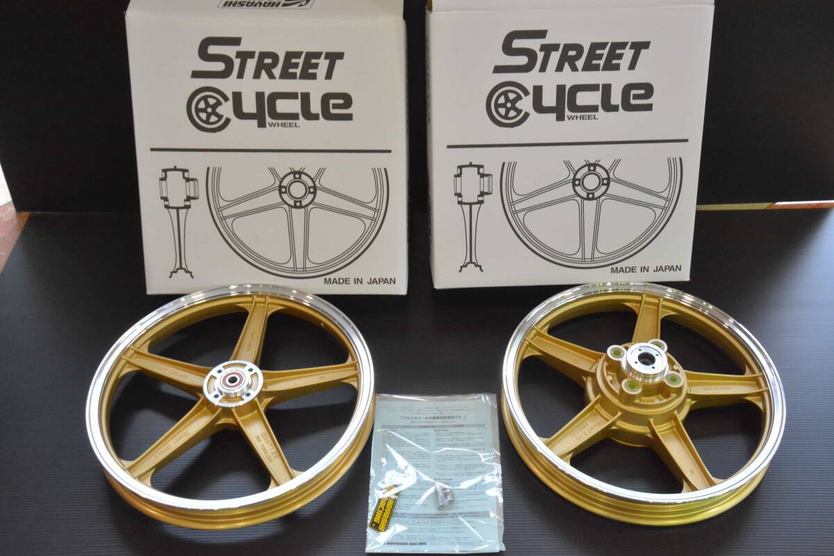 GS400 星キャス リアホイール 1.85×18（ GSX400E ゴキ ザリ BEET