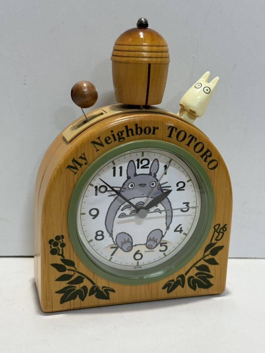 【mmkkmm】【新品未使用品】となりのトトロ オルゴール目覚まし時計 となりのトトロ・オルゴール目覚まし時計