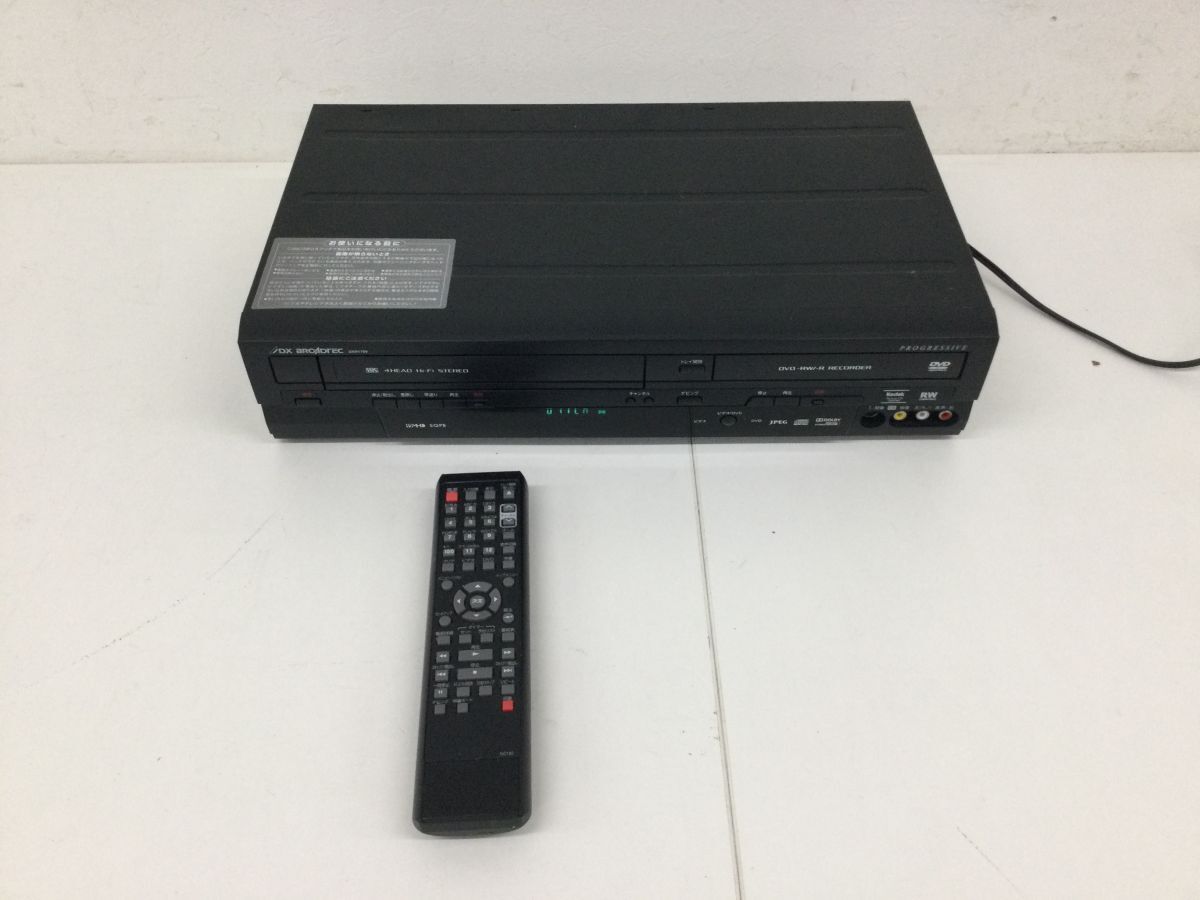 付属品多数】DXアンテナ ビデオ一体型DVDレコーダー DXR170V