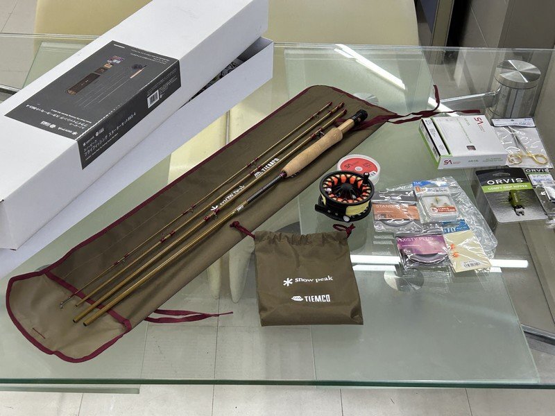 スノーピーク.フライフィッシングスターターセット804-4ティムコ 新品