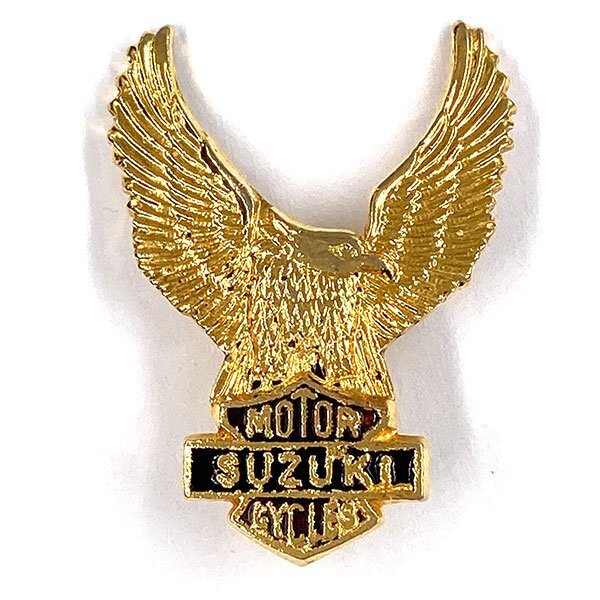 中古】スズキ ビンテージ ロゴ ピンバッジ SUZUKI Vintage Logo Pin