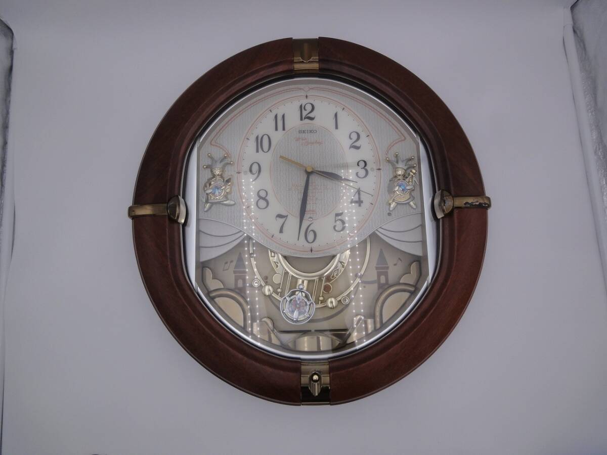 SEIKO シンフォニー 掛時計 オーバル型 SEIKO 音楽掛時計 オーバル型