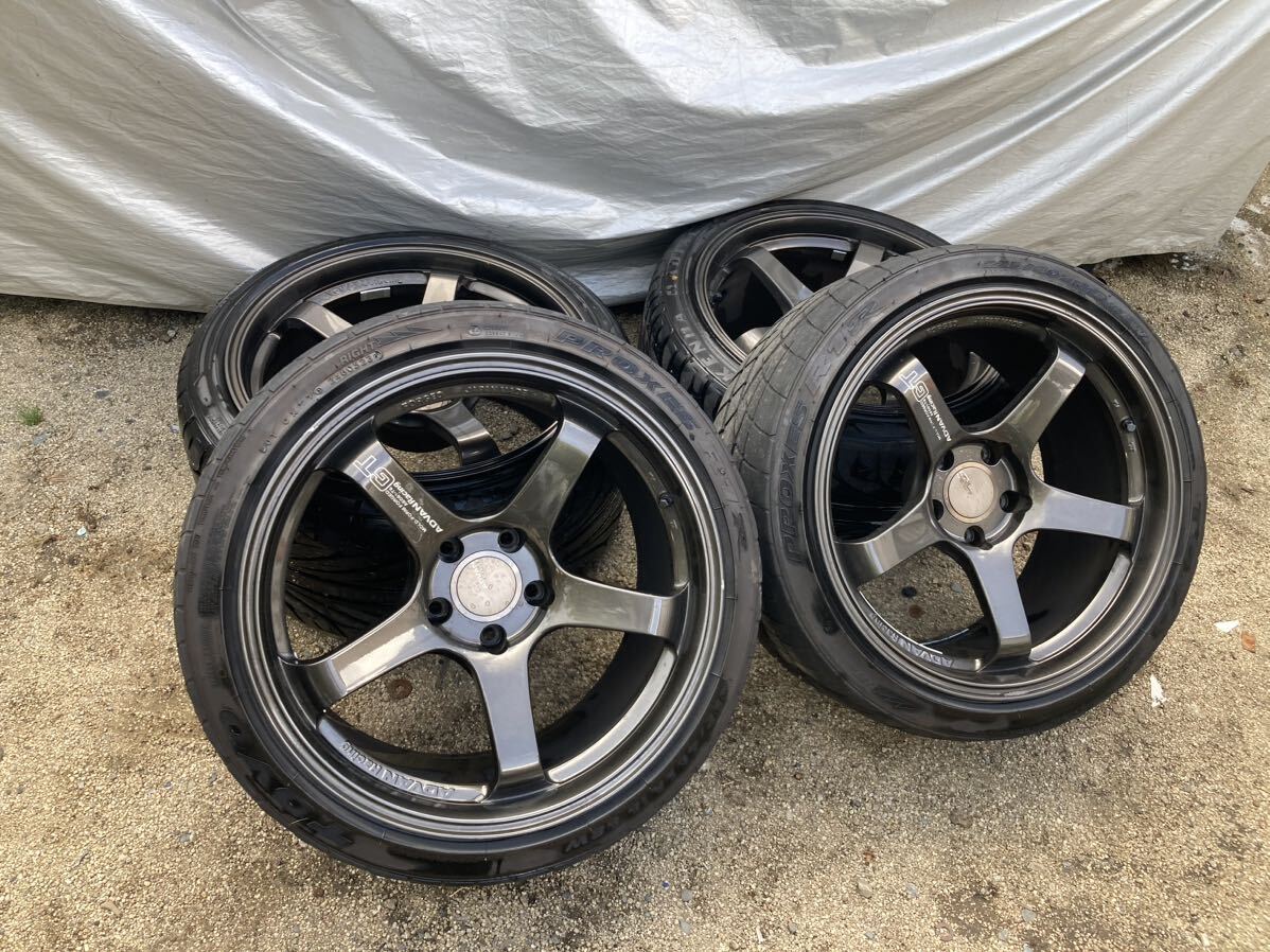 アドバンレーシングTC4 18インチ9.5J +45 5h 114.3 - 18インチ