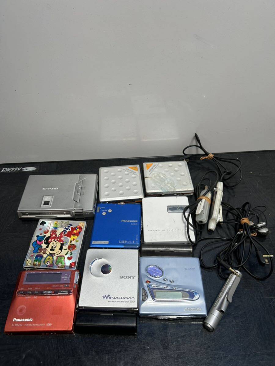 SHARP MD-J ポータブルレコーダー MD-MS722-S md-ms722-s｜SHARP