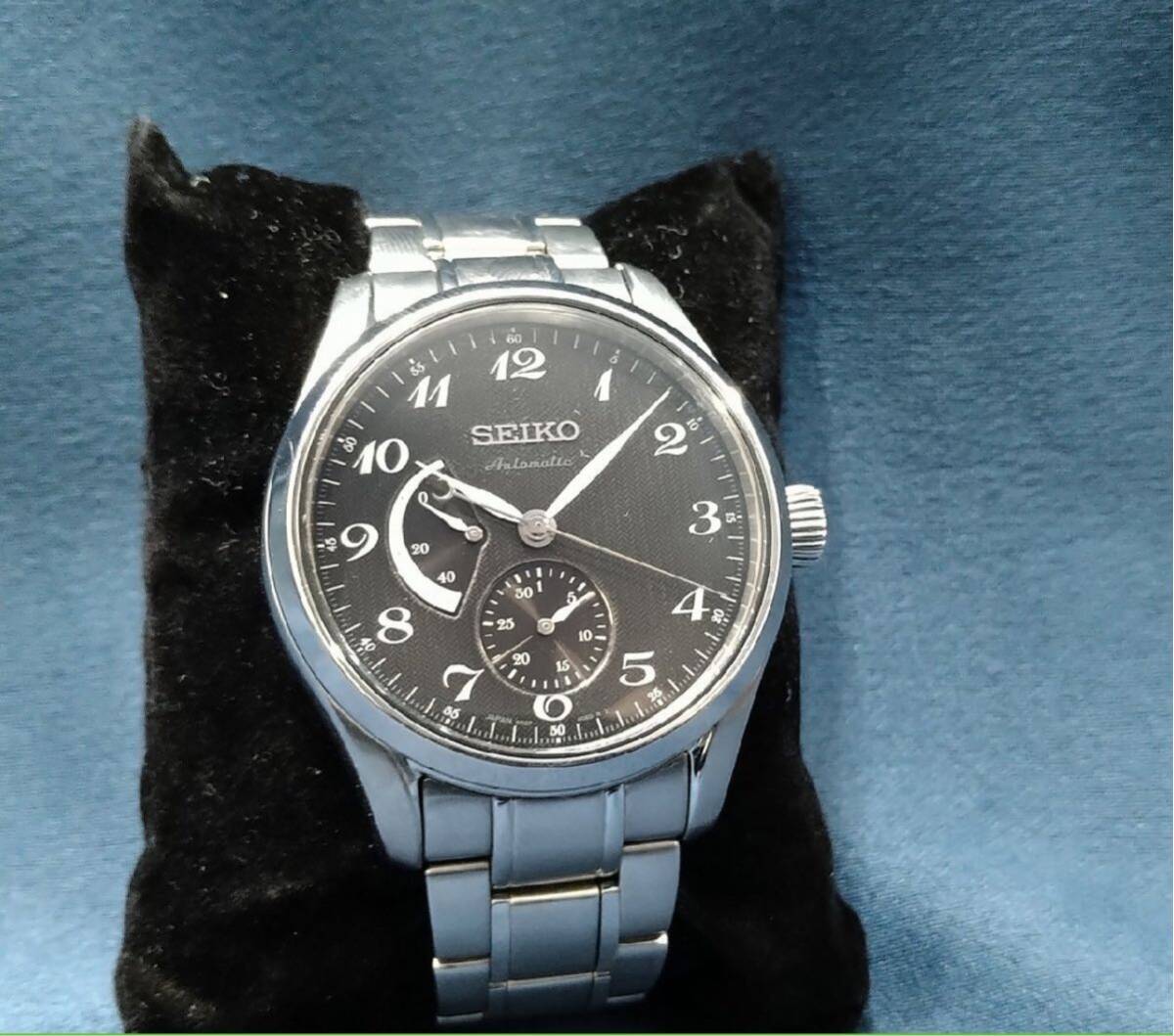 SEIKO セイコー プレサージュ 6R15-02Y0 自動巻 23石 裏スケ プレサージュ 腕時計 ウォッチ アナログ 3針 デイト 裏スケ 自動