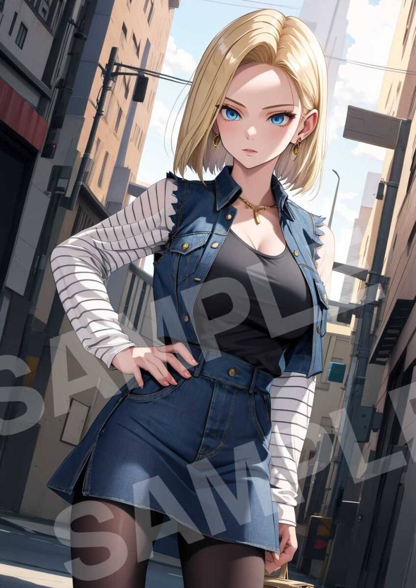セクシー美女キャラクターカード ドラゴンボール 18号 スクール水着 ラスト ドラゴンボール 映画 2018 セクシー美女キャラクターカード