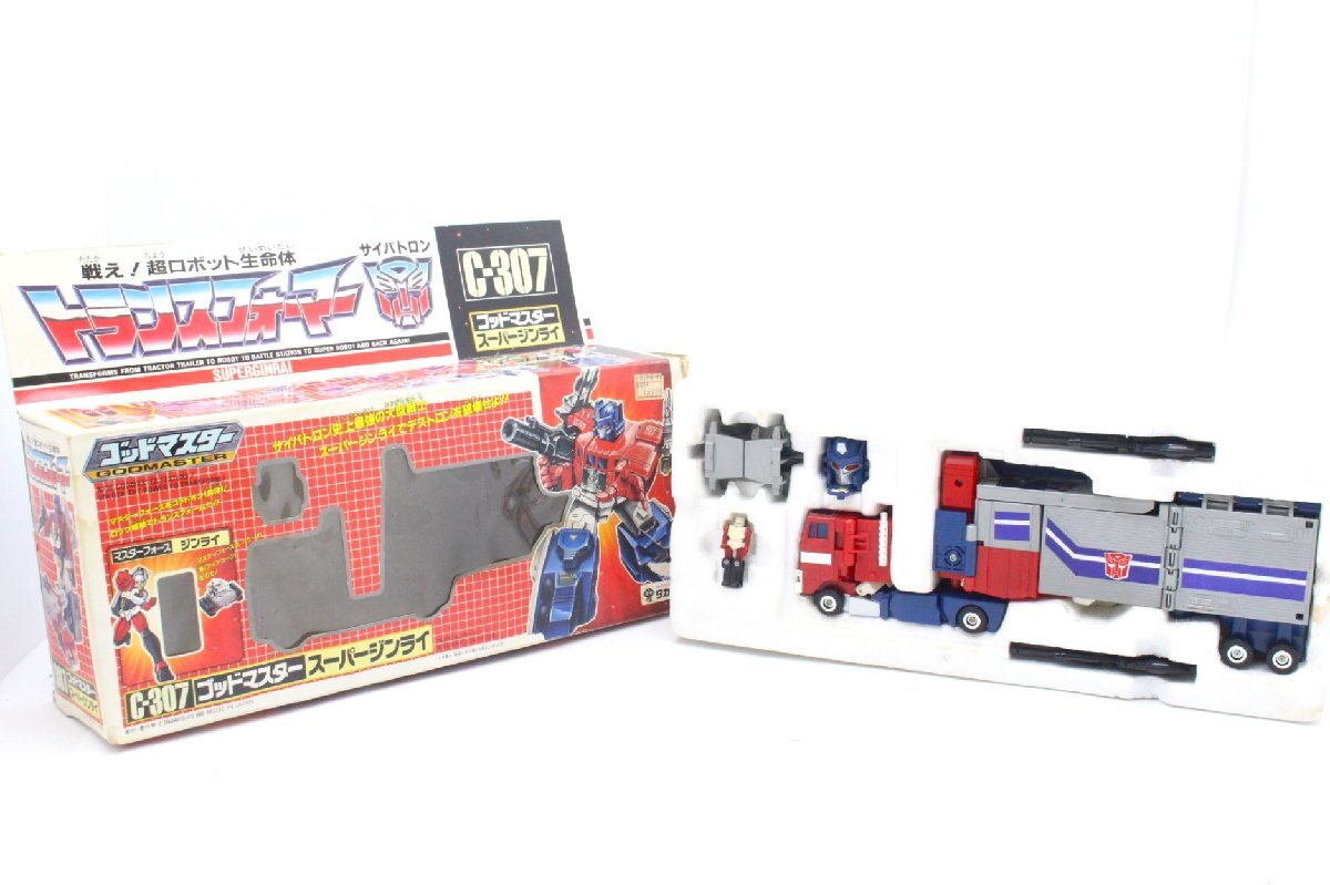 トランスフォーマー サイバトロン C-307 ゴッドマスター スーパージンライ レビュー：戦え！超ロボット生命体トランスフォーマー 超神