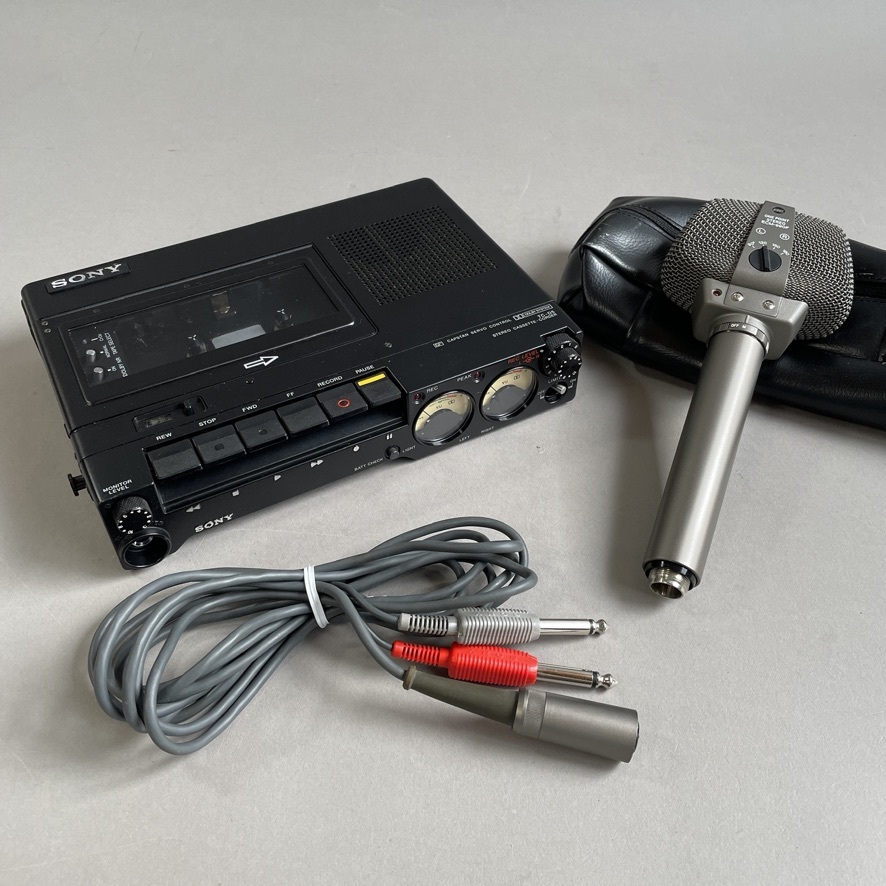 超希少美品 整備済高音質動作品 SONY TC-D5 高級デンスケ 生録機 SONY カセットデンスケ TC-D5 (動作未確認)（SONY カセット