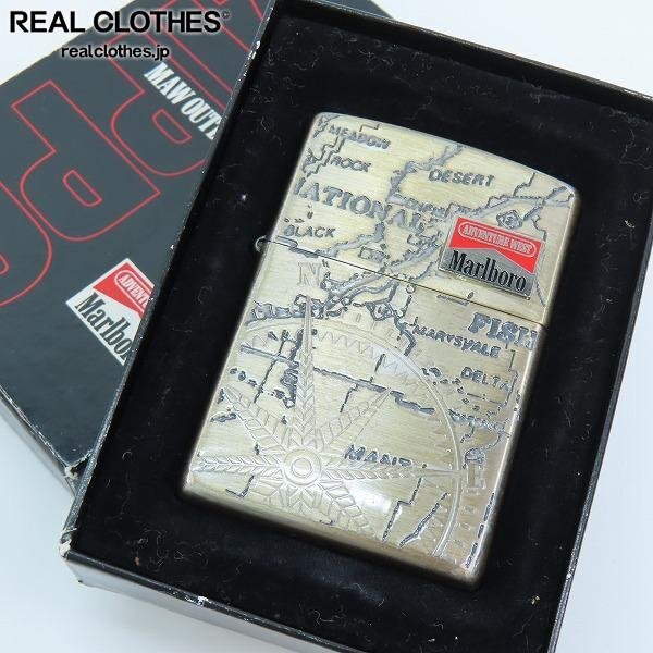 ZIPPO マルボロ ADVENTURE WEST 地図 コンパス 未使用品 ZIPPO マルボロ ADVENTURE WEST 地図 コンパス 未使用品