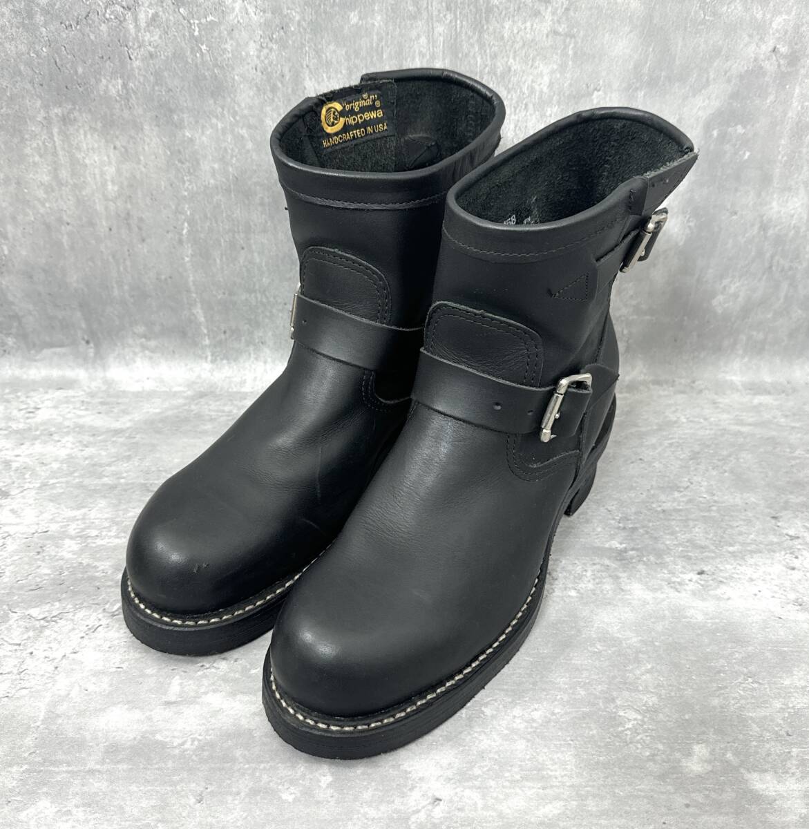 新品チペワ ☆チペワ エンジニアブーツ 7.5E(25.5cm)スチールトゥ