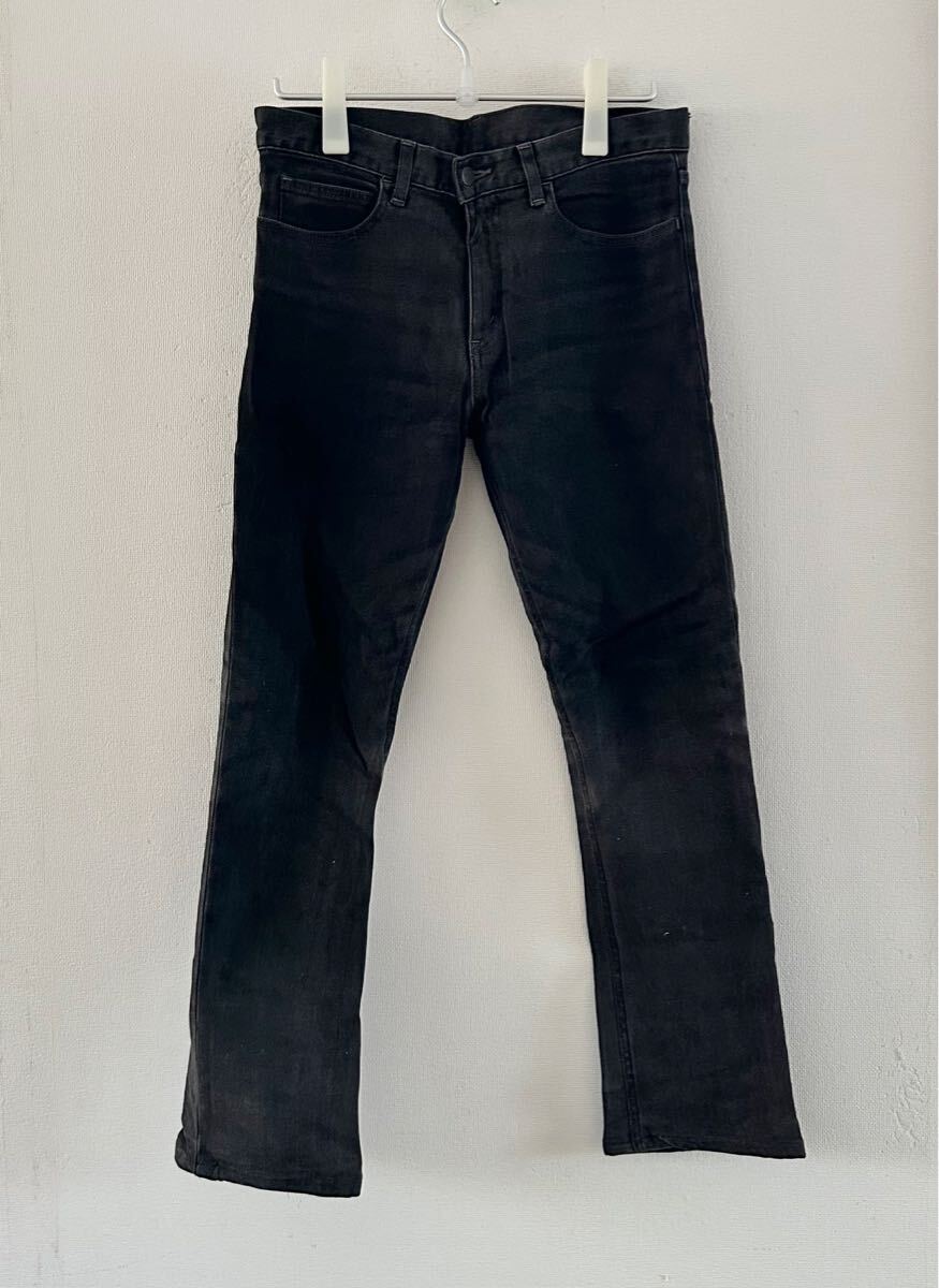 n.hoolywood リーバイス 517 ブラック ストレッチ デニム パンツ