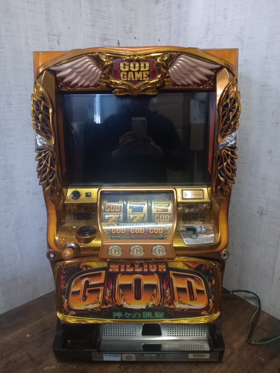 実機 ミリオンゴッド-神々の凱旋- コイン不要機仕様