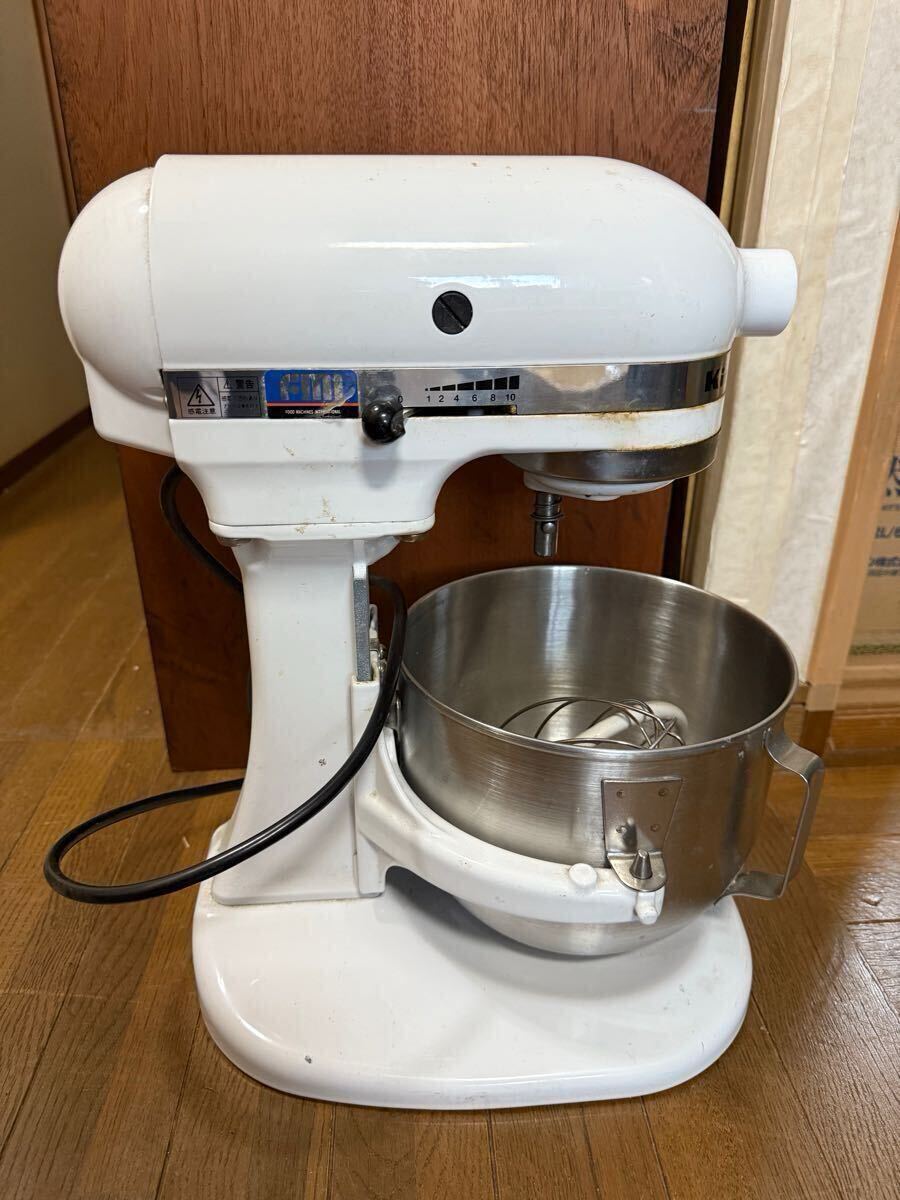 2022年製□キッチンエイド 粘っこい スタンドミキサー KSM5 4.8L□動作 